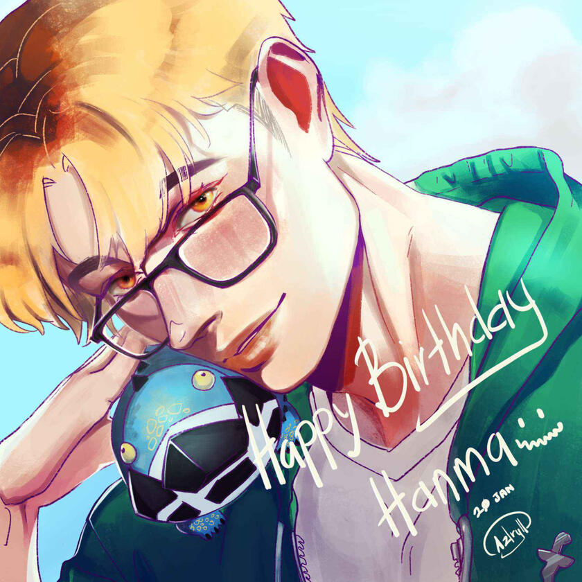 Birthday Art by Azzy